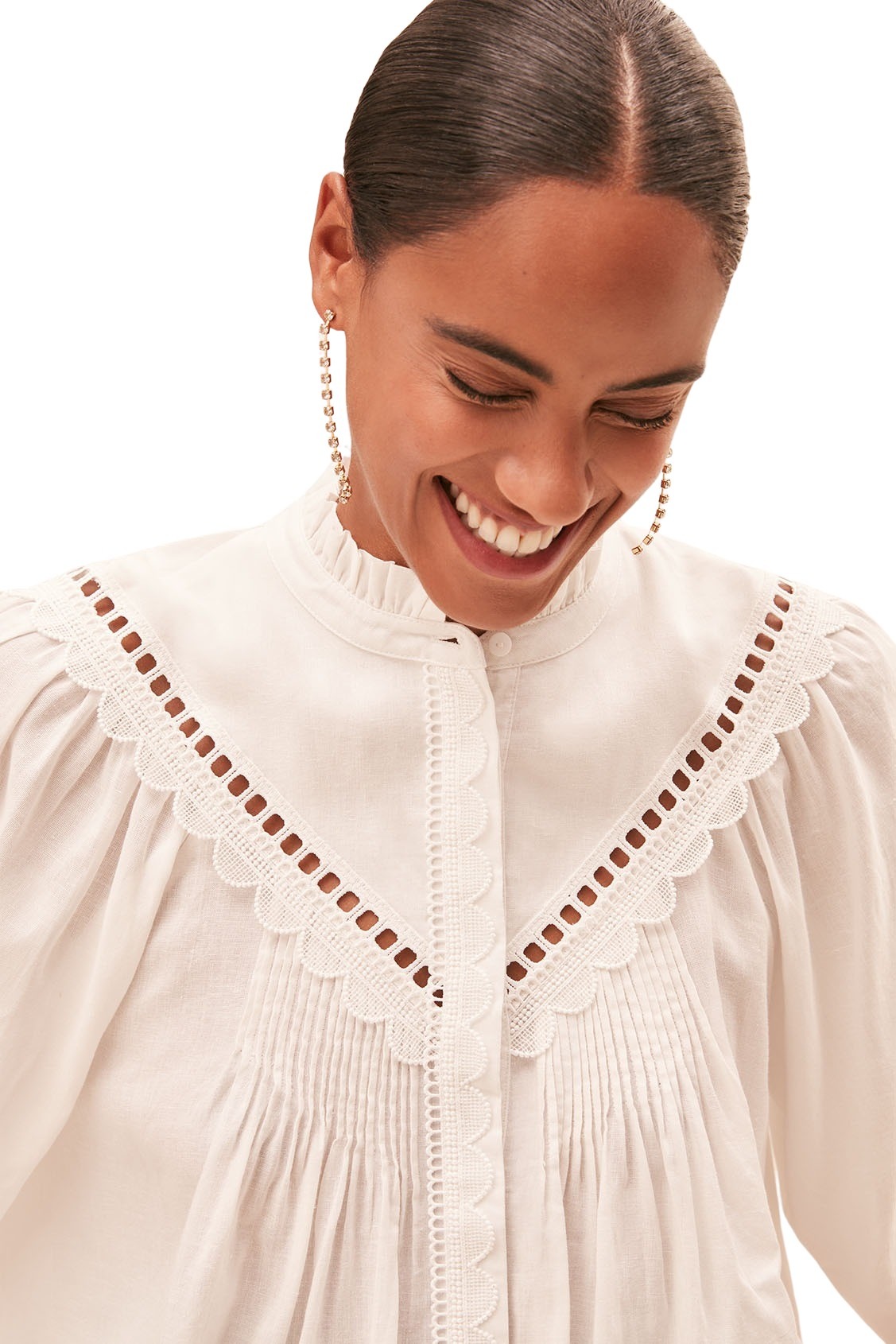 Suncoo Ladies Blouse Logo - Blanc Casse main image 1