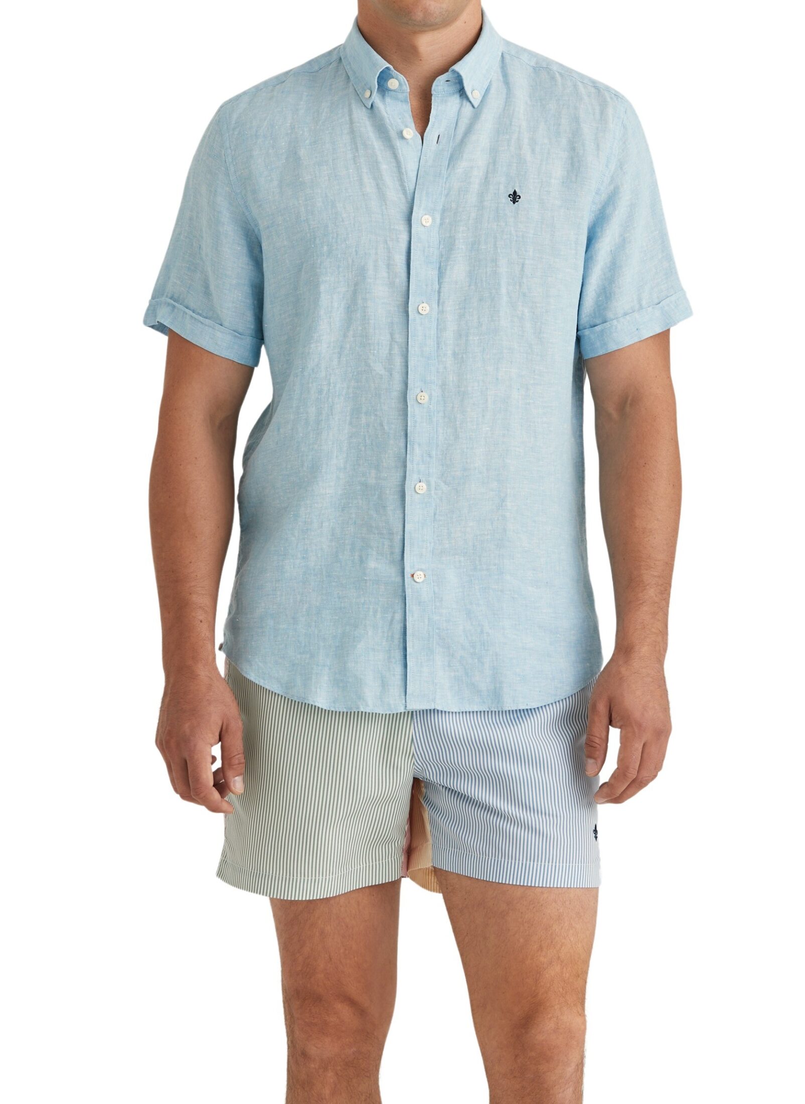 801501-douglas-linen-ss-shirt-classic-fit-56-blue-1