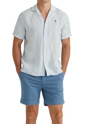 801604-short-sleeve-linen-shirt-classic-fit-56-blue-1