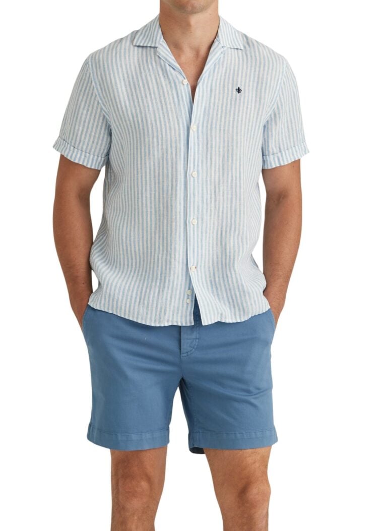 801604-short-sleeve-linen-shirt-classic-fit-56-blue-1