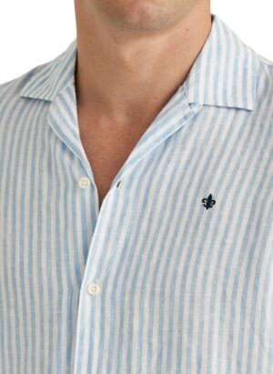 801604-short-sleeve-linen-shirt-classic-fit-56-blue-4