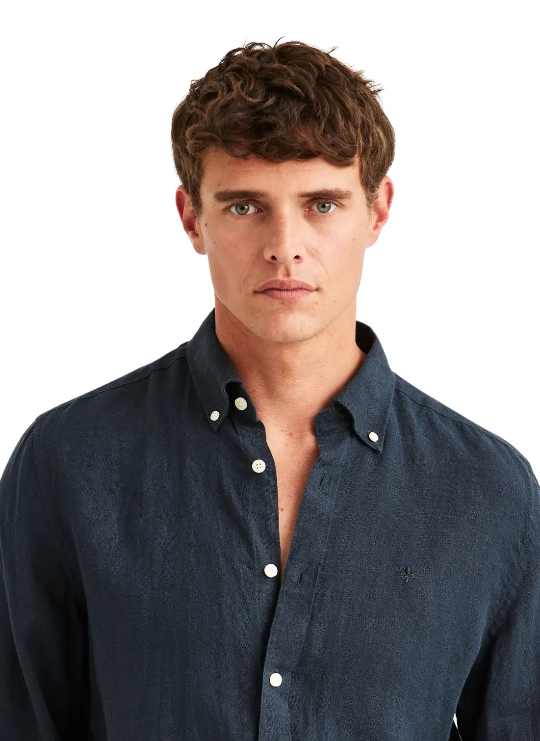 1144_5f0cf9c5f8-801500-douglas-linen-shirt-classic-fit-62-navy-4-medium 1144_5f0cf9c5f8-801500-douglas-linen-shirt-classic-fit-62-navy-4-medium