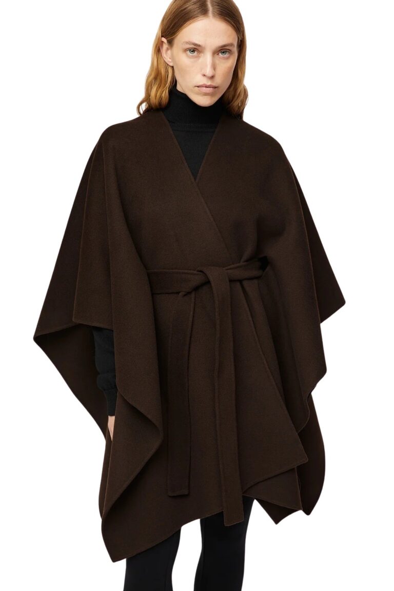 fwss_fall_2024_campaign_trine_hisdal_belted_double_poncho_mole_brown_4f4fe14b-e7f3-430e-99fd-03bd9a6e7f31