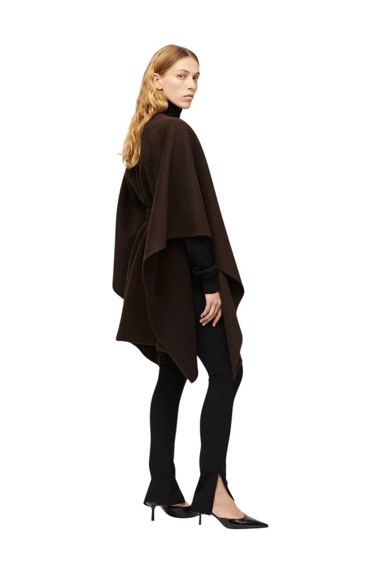 fwss_fall_2024_campaign_trine_hisdal_stretch_zip_leggings_jet_black_belted_double_poncho_mole_brown_ae62d31b-e4d8-4204-b8ca-0d6ef3eaa784
