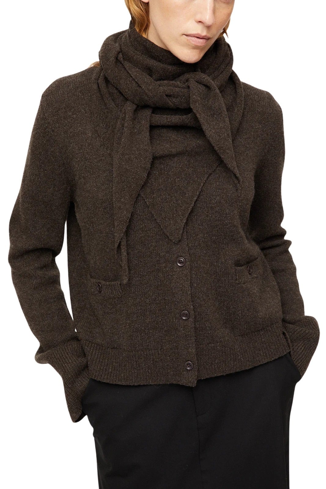fwss_fall_2024_campaign_trine_hisdal_structured_wool_cardigan_coffee_momento_scarf_brown_247c43db-9477-4112-ad18-d12e41c8971e