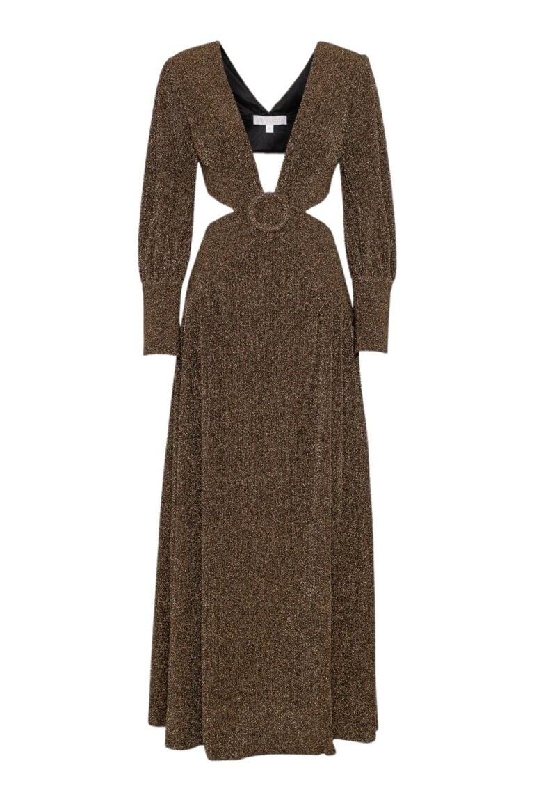 mabelmaxidressbrownglitter