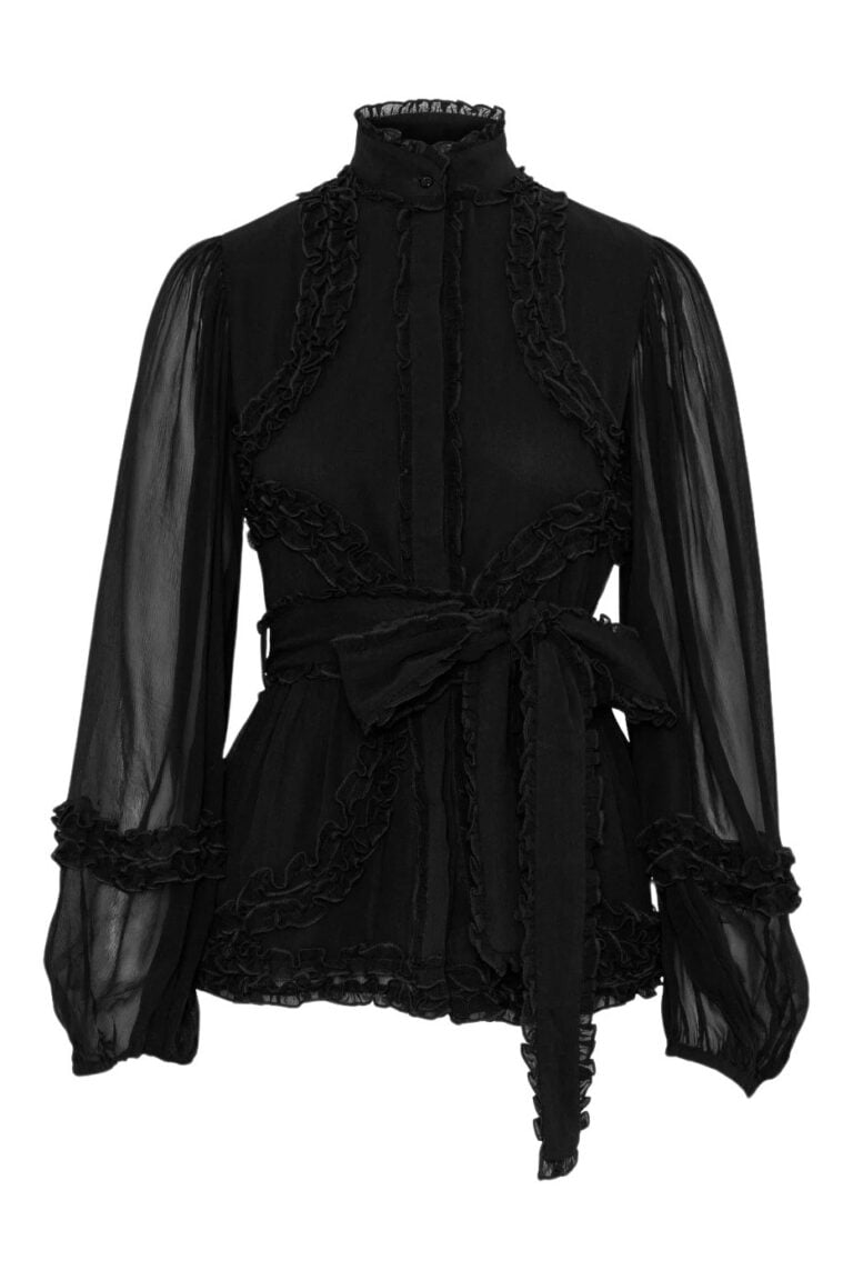 vioelattablouseblack