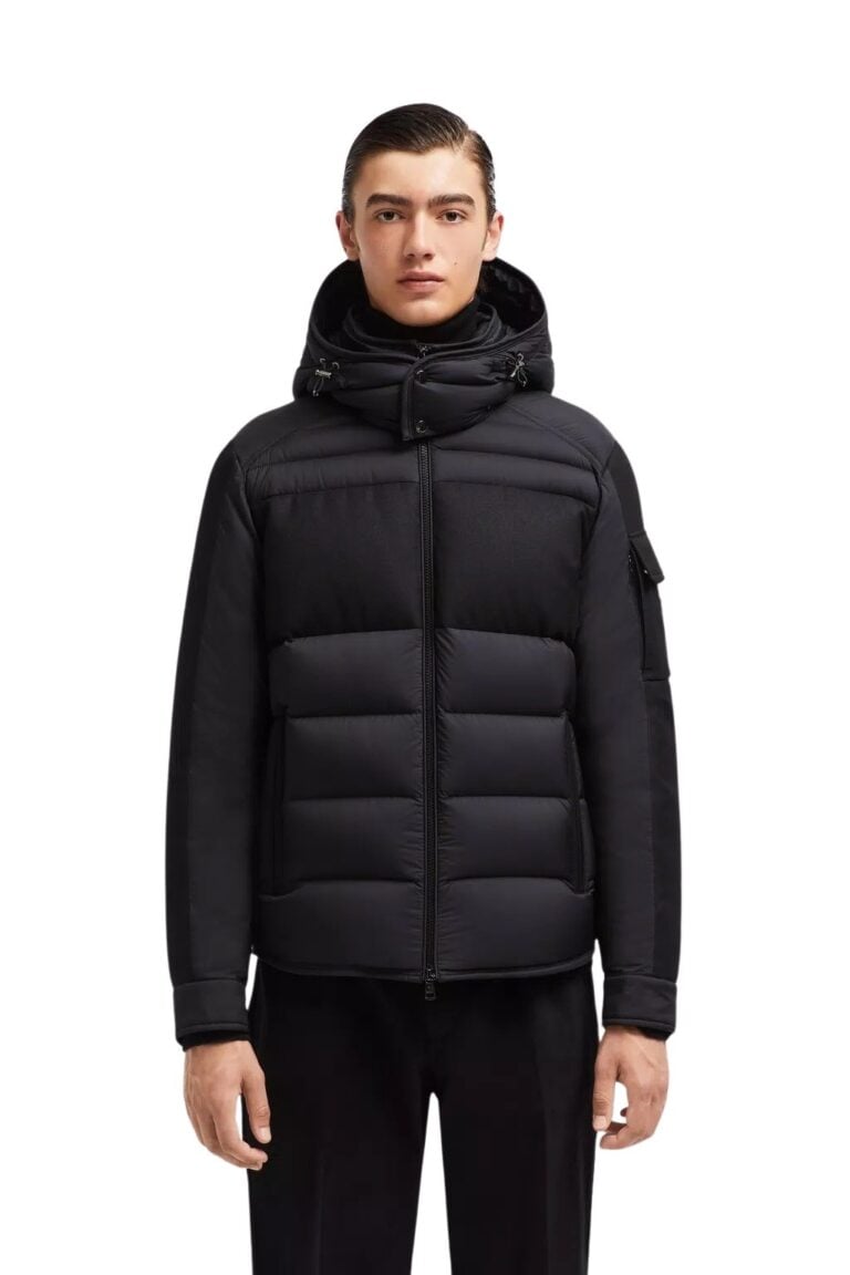 barbustel-short-down-jacket-black-front