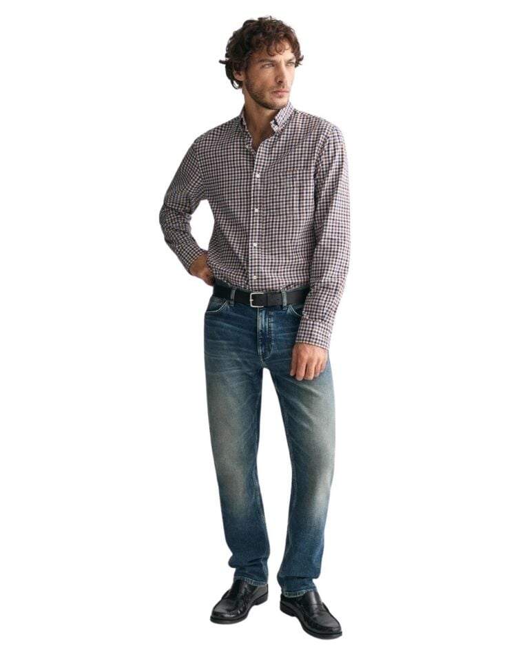 0060558_regular-fit-gingham-light-twill-skjorte