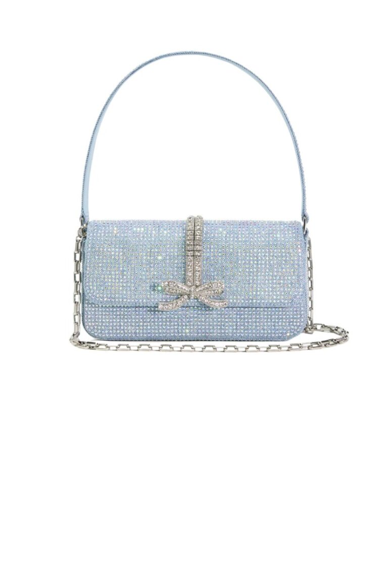 rhinestone-denim-baguette-bag-blue-chain
