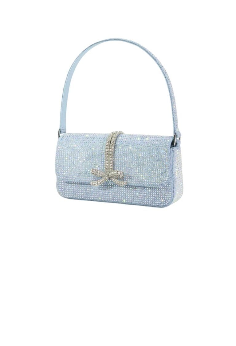 rhinestone-denim-baguette-bag-blue-side