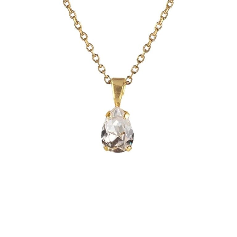 petitedropnecklace_crystal_gold