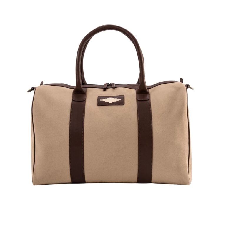 pampeano_varon_sand_travel_bag_canvas_cream_lighter_front