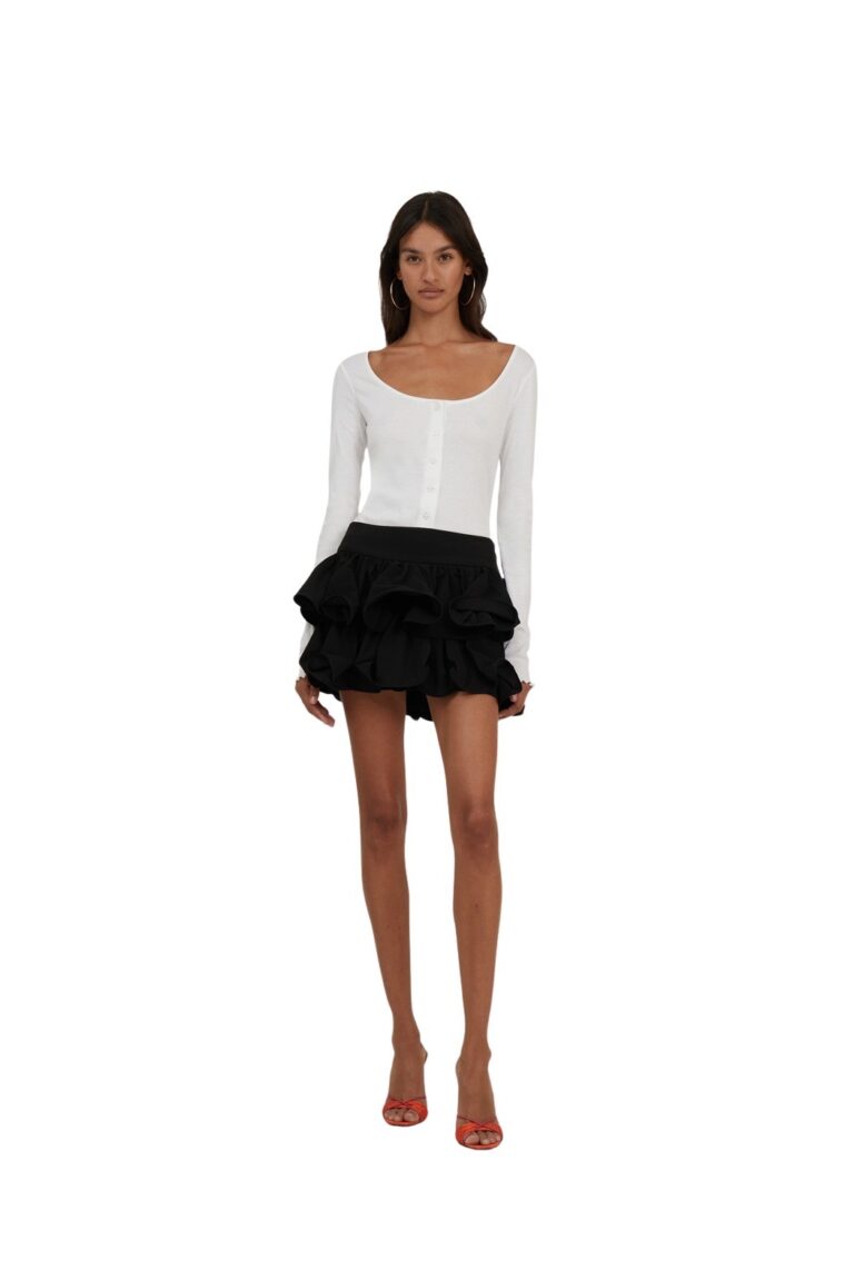 140824_rotate_ss25_114264_wide_ruffle_mini_skirt_2884