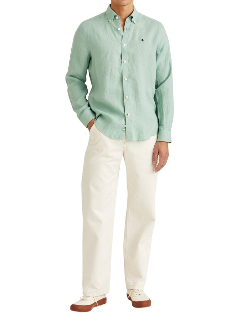801731-douglas-linen-shirt-classic-fit-70-green-2
