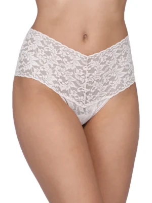 Hanky-Panky-Retro-Lace-Thong-White-View-1