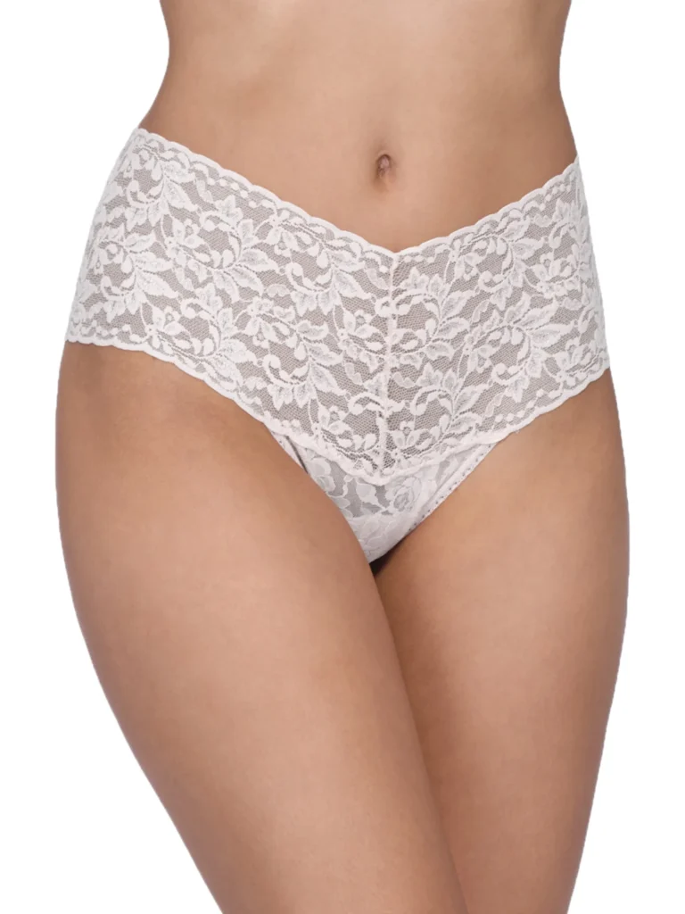 Hanky-Panky-Retro-Lace-Thong-White-View-1