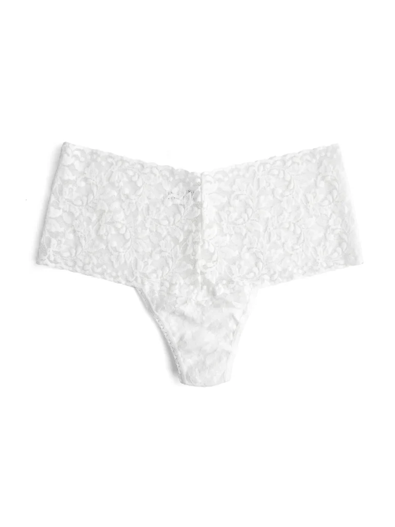 Hanky-Panky-Retro-Lace-Thong-White-WHITE-View-2