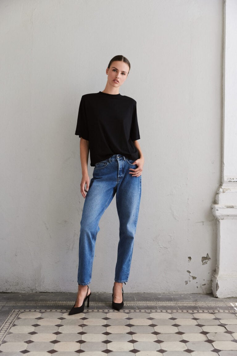 core-tee-black-terrence-jeans-m.-blue