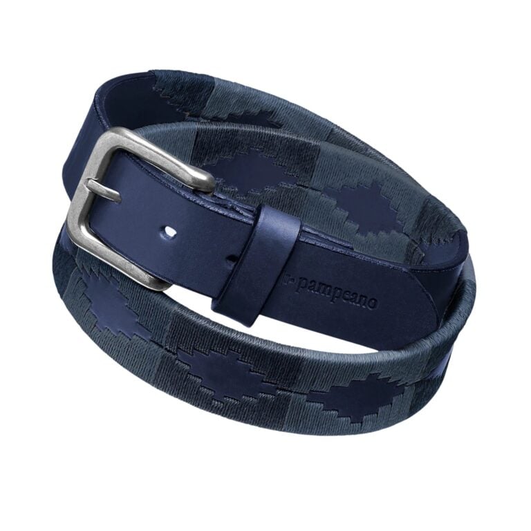 argentine-pampeano-leather-polo-belt-navy-ondas