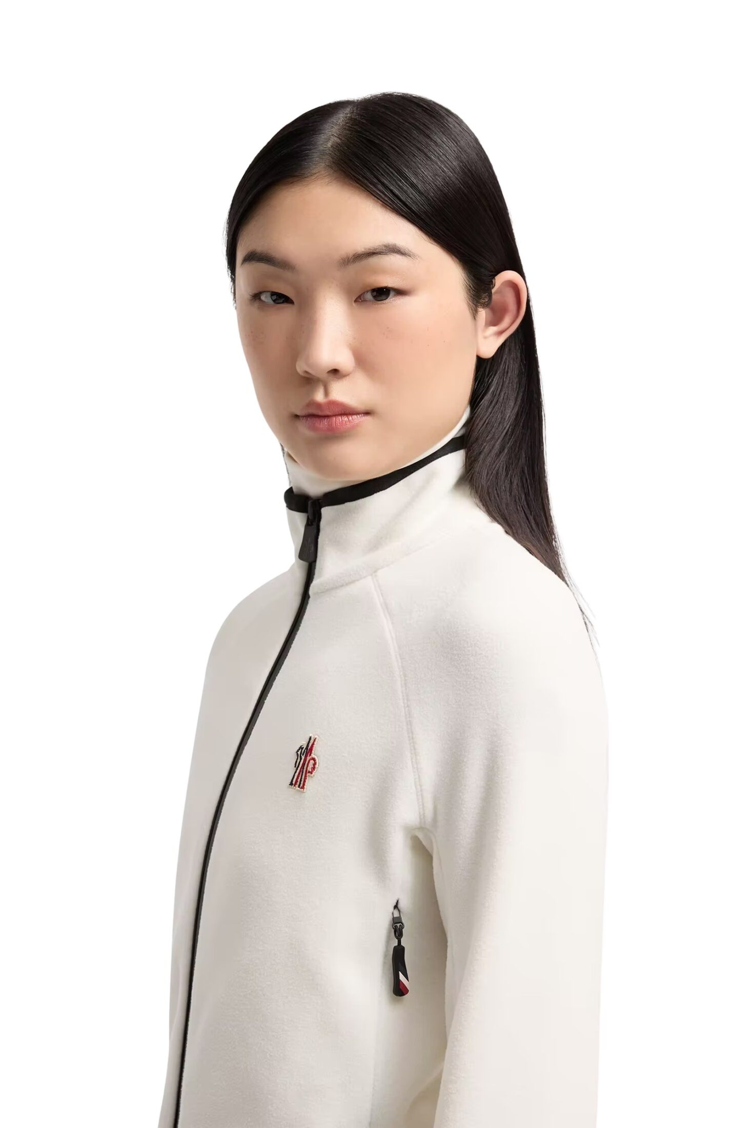 fleece-zip-up-sweatshirt-women-white-moncler-1 fleece-zip-up-sweatshirt-women-white-moncler-1