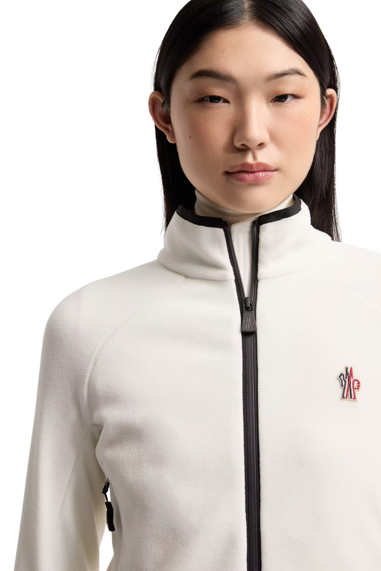 fleece-zip-up-sweatshirt-women-white-moncler-5 fleece-zip-up-sweatshirt-women-white-moncler-5