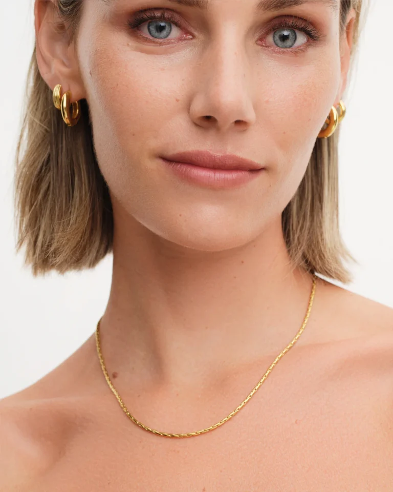 CobraHalskjedeForgyldtModel4x5