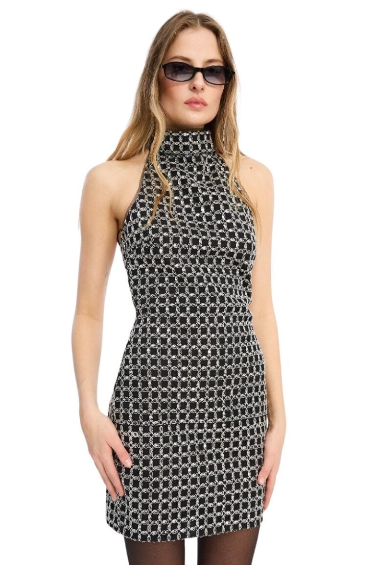 rotate_115452100_black_beaded_halterneck_dress_model_3_0866_lr