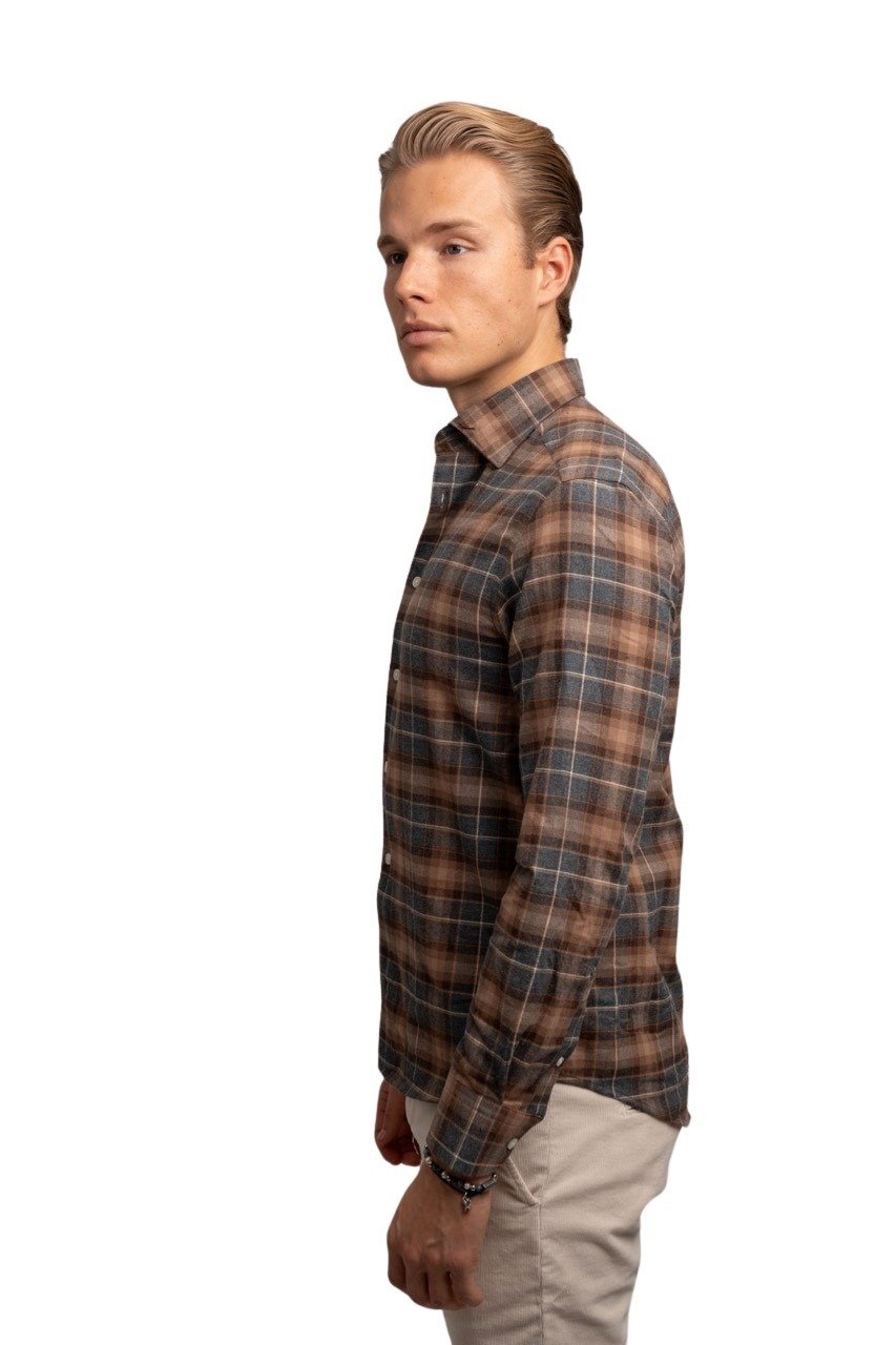 the gilli check flannel shirt brown 2 – stort the-gilli-check-flannel-shirt-brown-2-–-stort