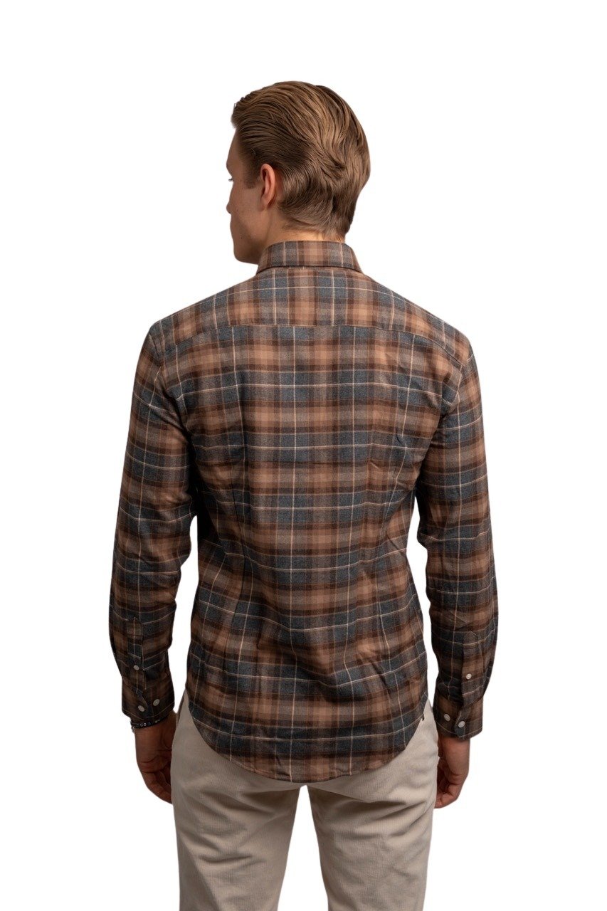 the gilli check flannel shirt brown 3 – stort the-gilli-check-flannel-shirt-brown-3-–-stort
