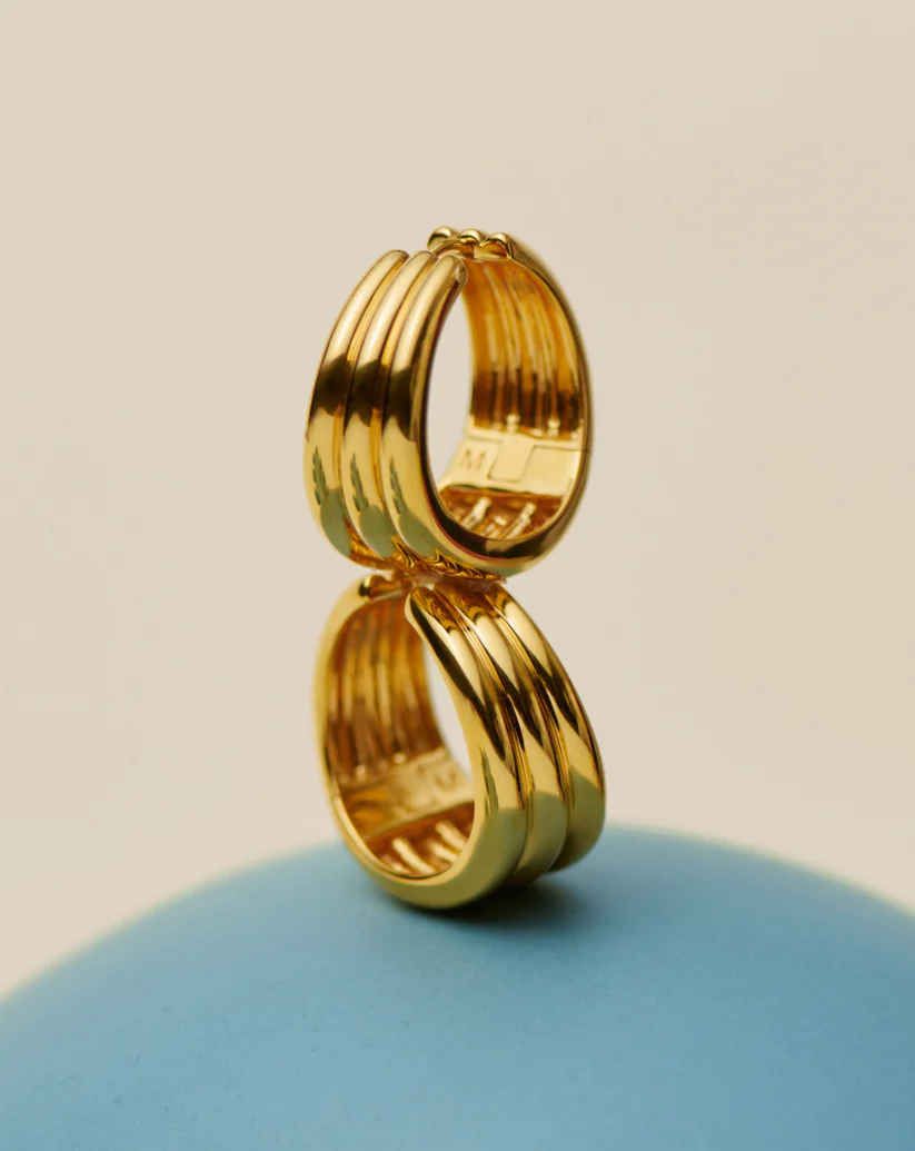 savi-triple-ridge-hoop-earrings-18ct-gold-vermeil-earrings-missoma-512012 savi-triple-ridge-hoop-earrings-18ct-gold-vermeil-earrings-missoma-512012