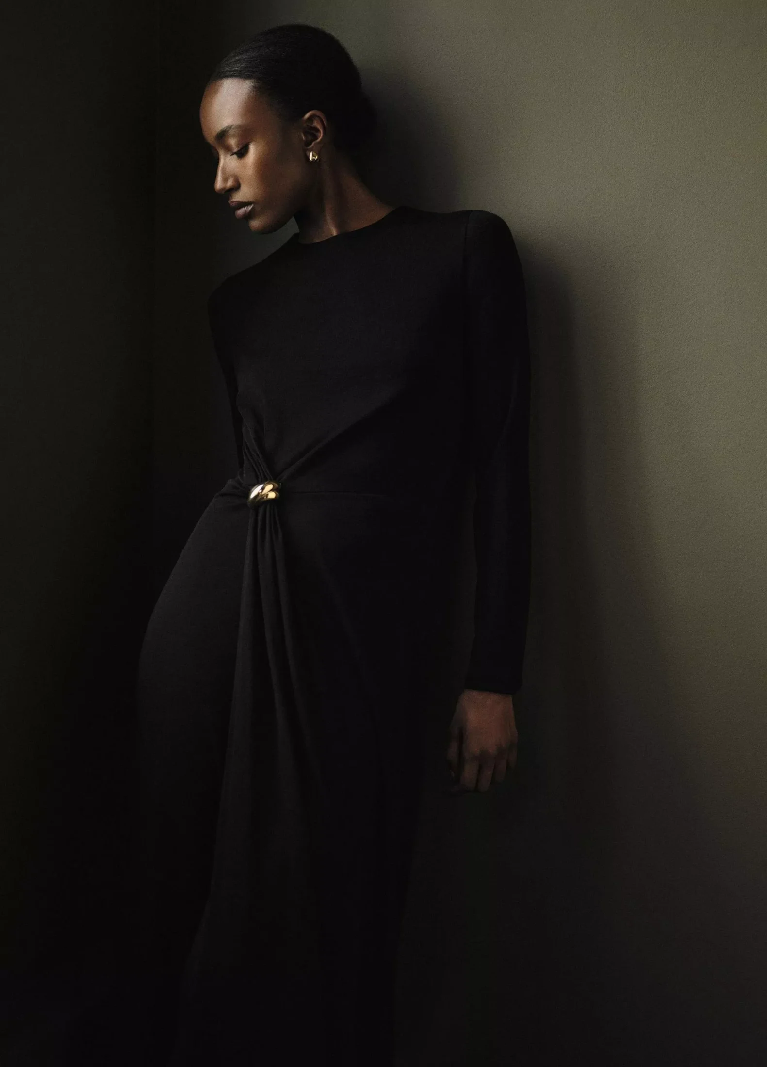 Cinched-Waist-Wool-Blend-Long-Sleeve-Dress-001BLK (4) Cinched-Waist-Wool-Blend-Long-Sleeve-Dress-001BLK-4-1