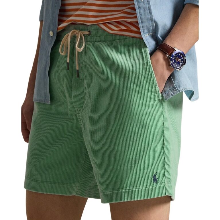 Polo Ralph Lauren 15 cm Polo Prepster Corduroy Shorts - Grønn