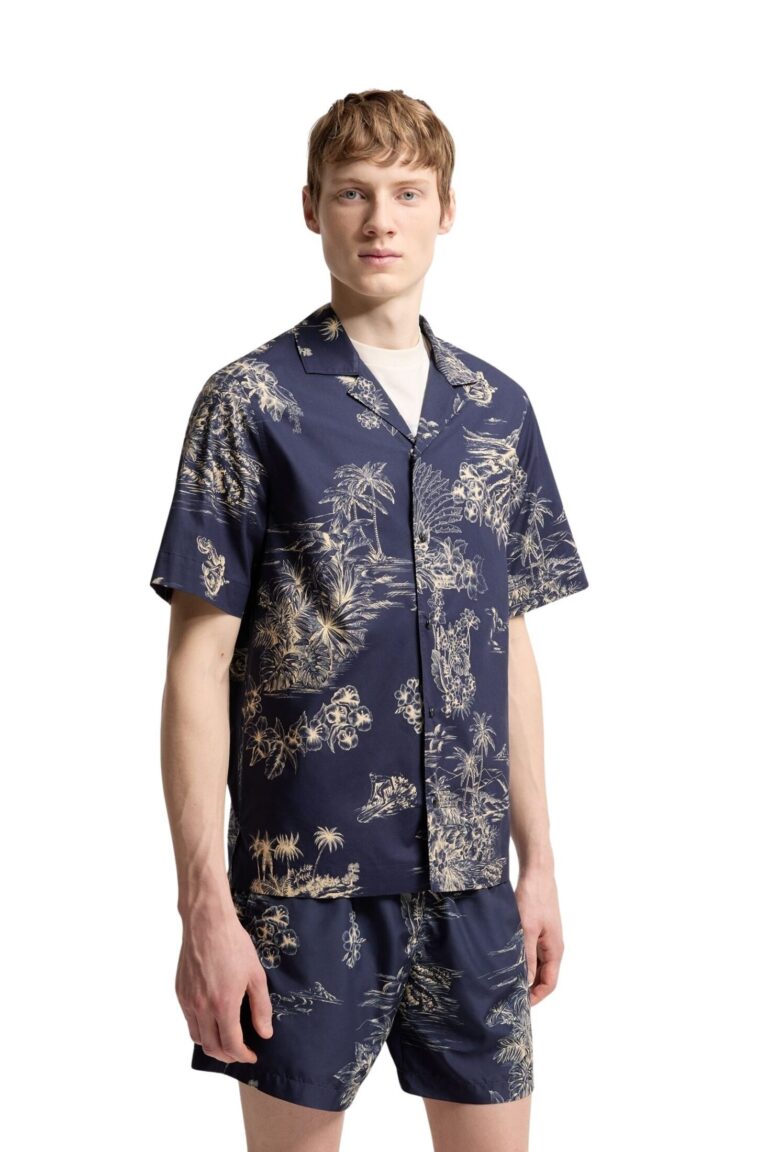 floral-print-short-sleeve-cotton-shirt-men-navy-blue-moncler-3