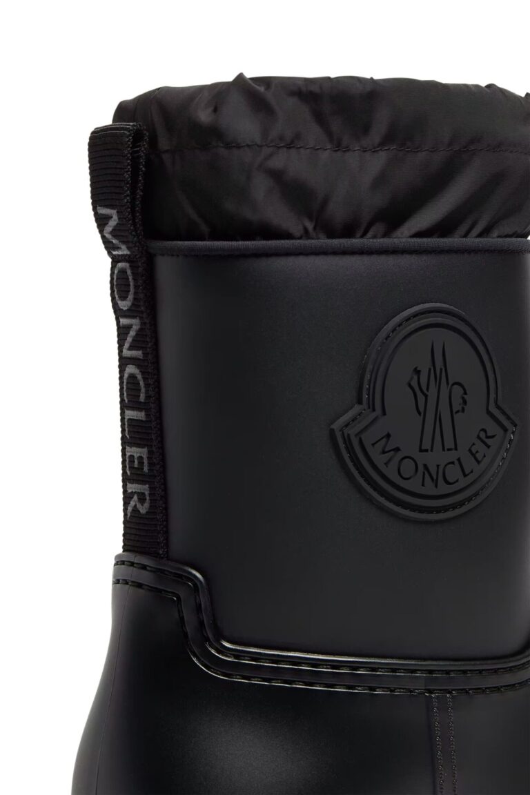 Moncler Kickstream Rain Boots - Sort | Follestad