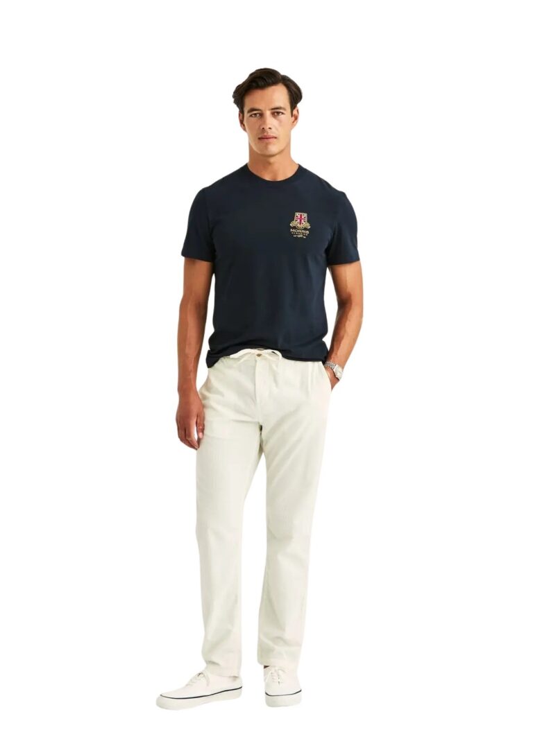 Morris Stockholm Fenix Summer Cord Trouser - Hvit | Follestad