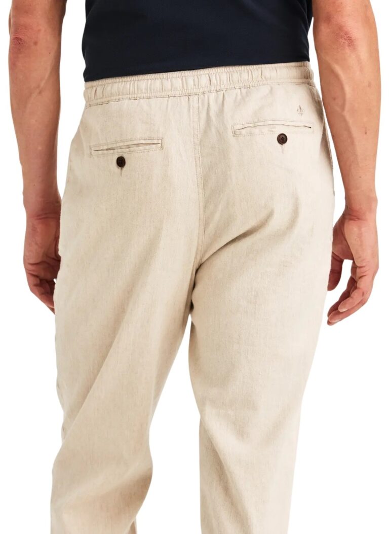 Morris Stockholm Fenix Linen Trouser - Beige | Follestad