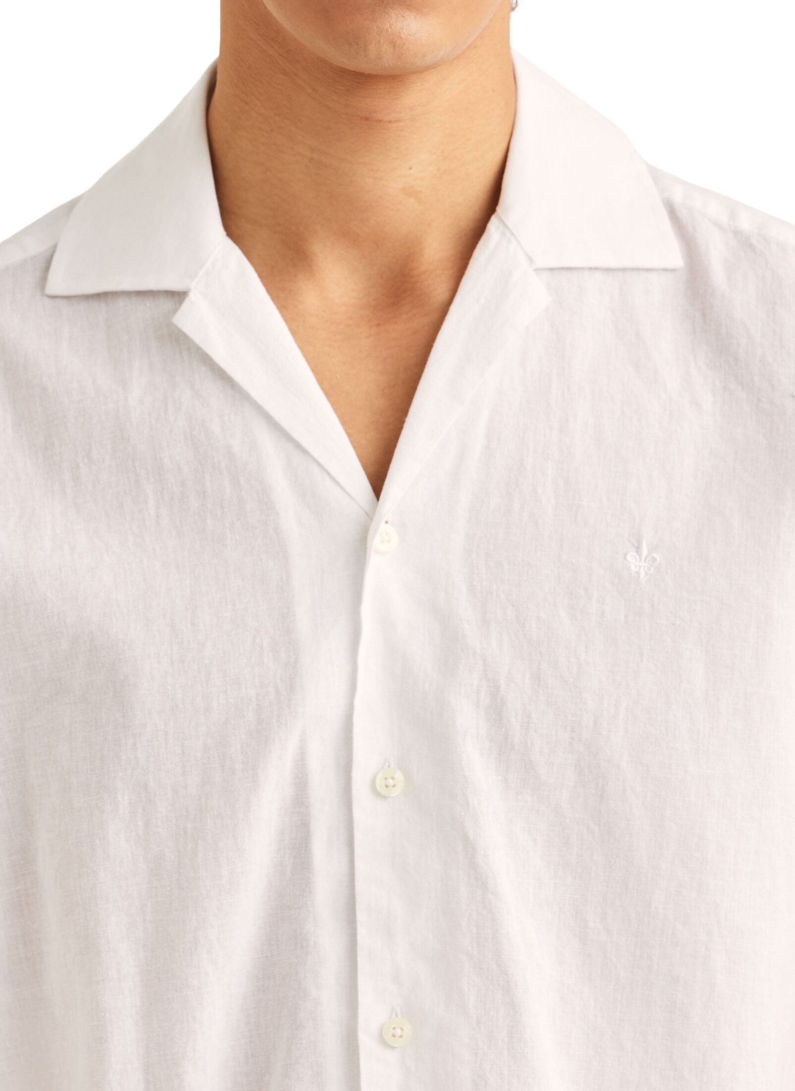 801784 resort linen ss shirt-classic fit 01 white 4 801784-resort-linen-ss-shirt-classic-fit-01-white-4