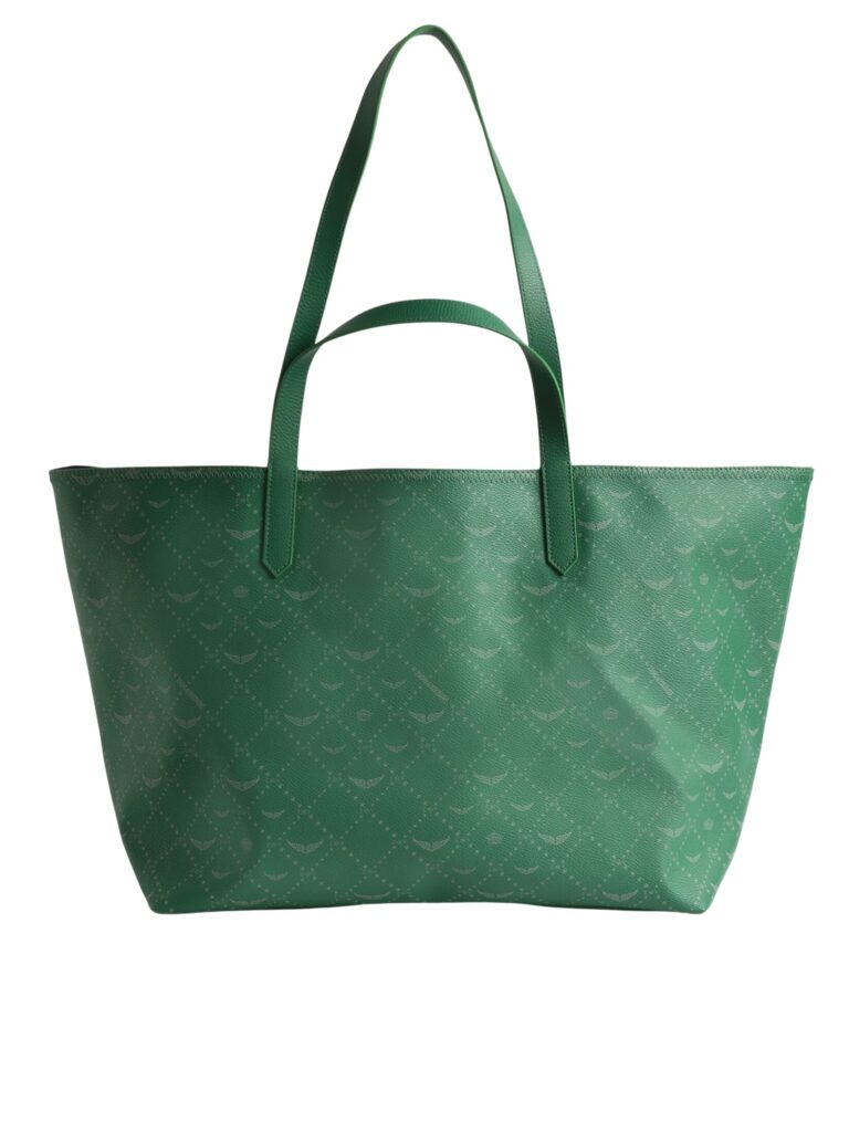Zadig & Voltaire Z Shopper XL Monogram Tag Bag - Grønn | Follestad