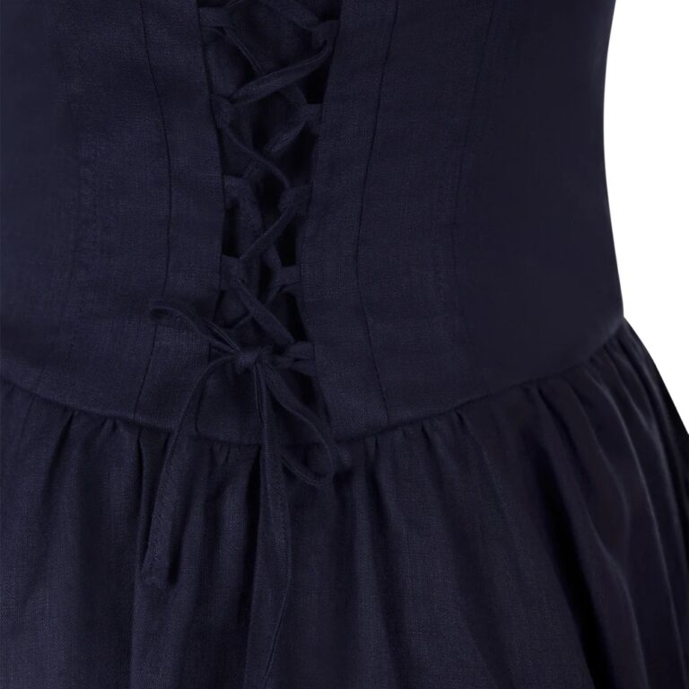 zelmira linen dress Reformation Zelmira Linen Dress In Cherry - 70% Off