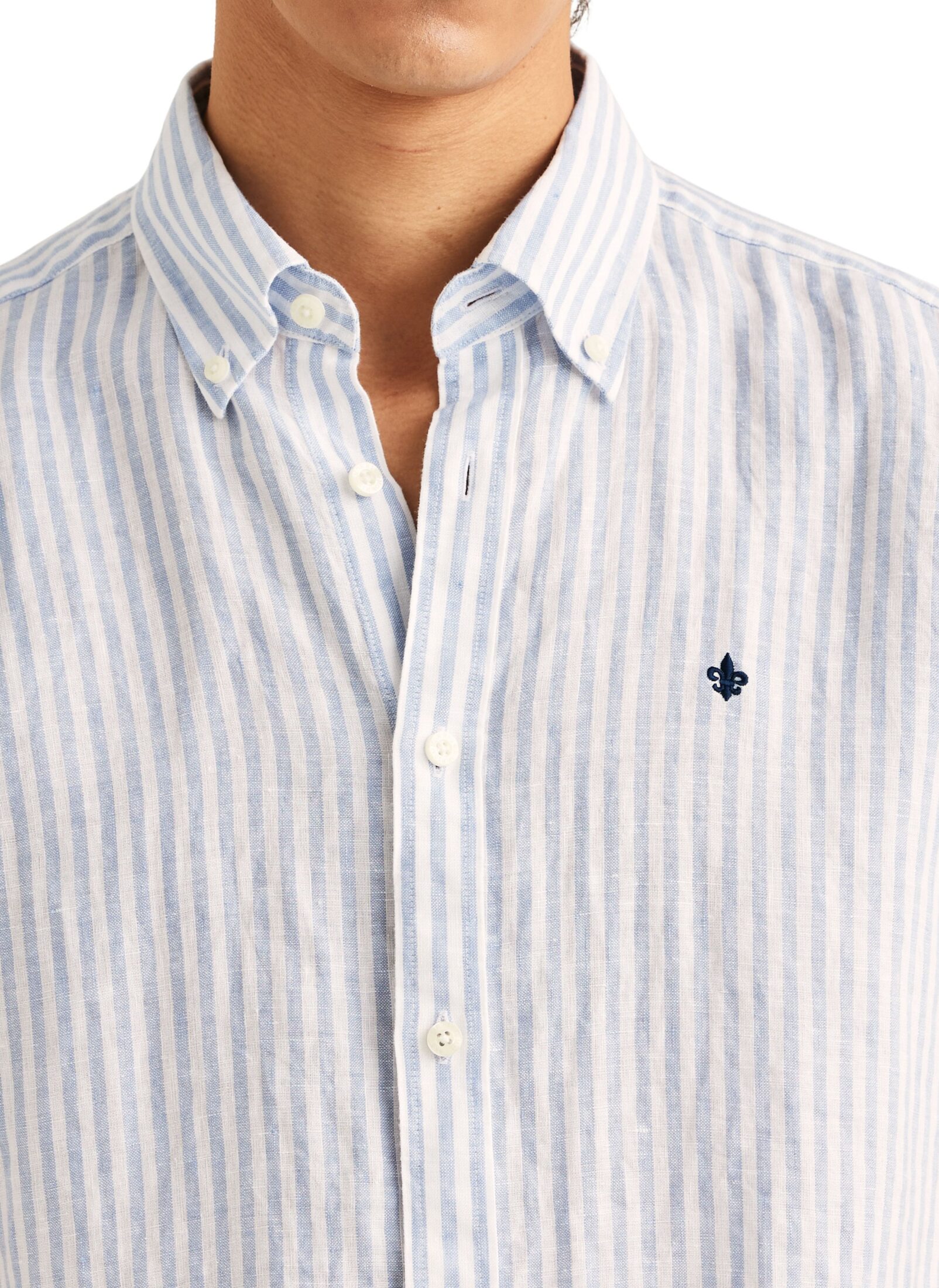 801783 douglas linen shirt ss-classic fit 55 light blue 4 801783-douglas-linen-shirt-ss-classic-fit-55-light-blue-4