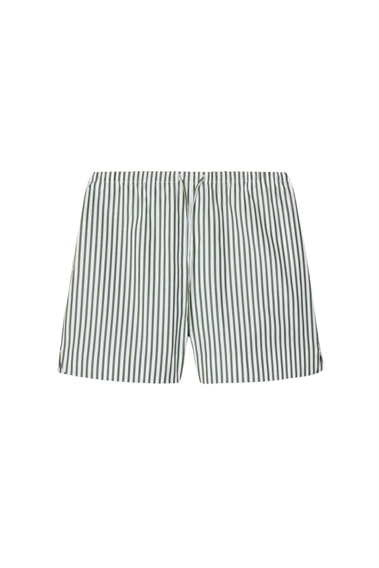 fwss_summer_26_poplin_a_line_shorts_olive_and_white_stripes
