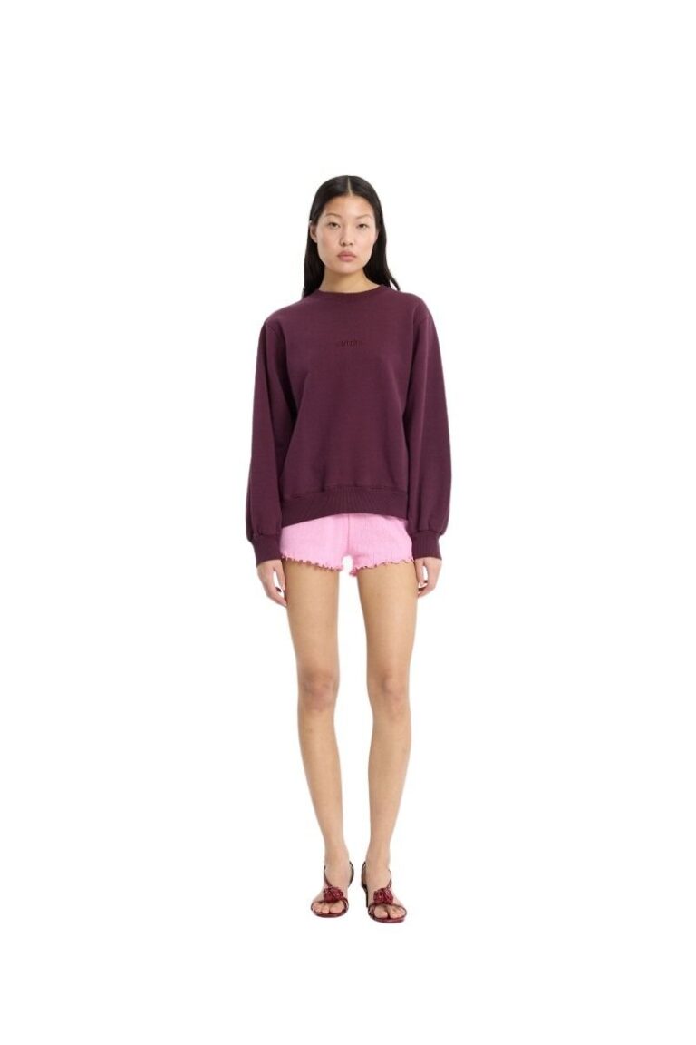 rotate_pf26__1163752694_heavy_sweat_crewneck_winetasting_model_116367224_pointelle_frill_shorts_begonia_pink_model_2034_lr_1