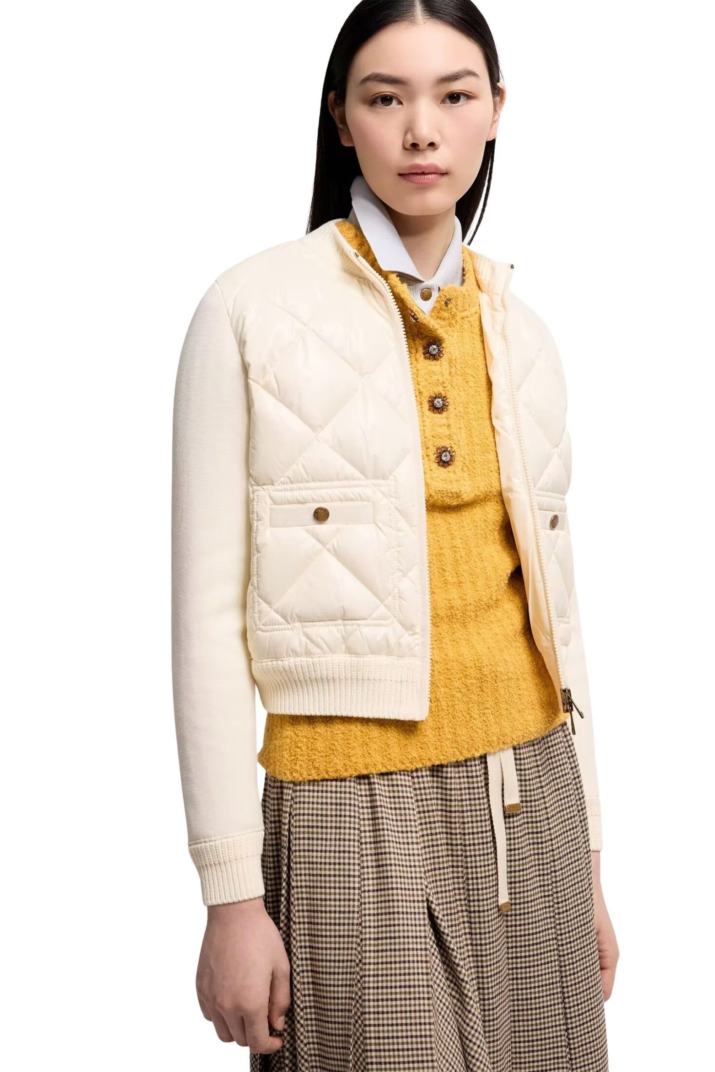 cotton-padded-cardigan-women-white-moncler-5 cotton-padded-cardigan-women-white-moncler-5