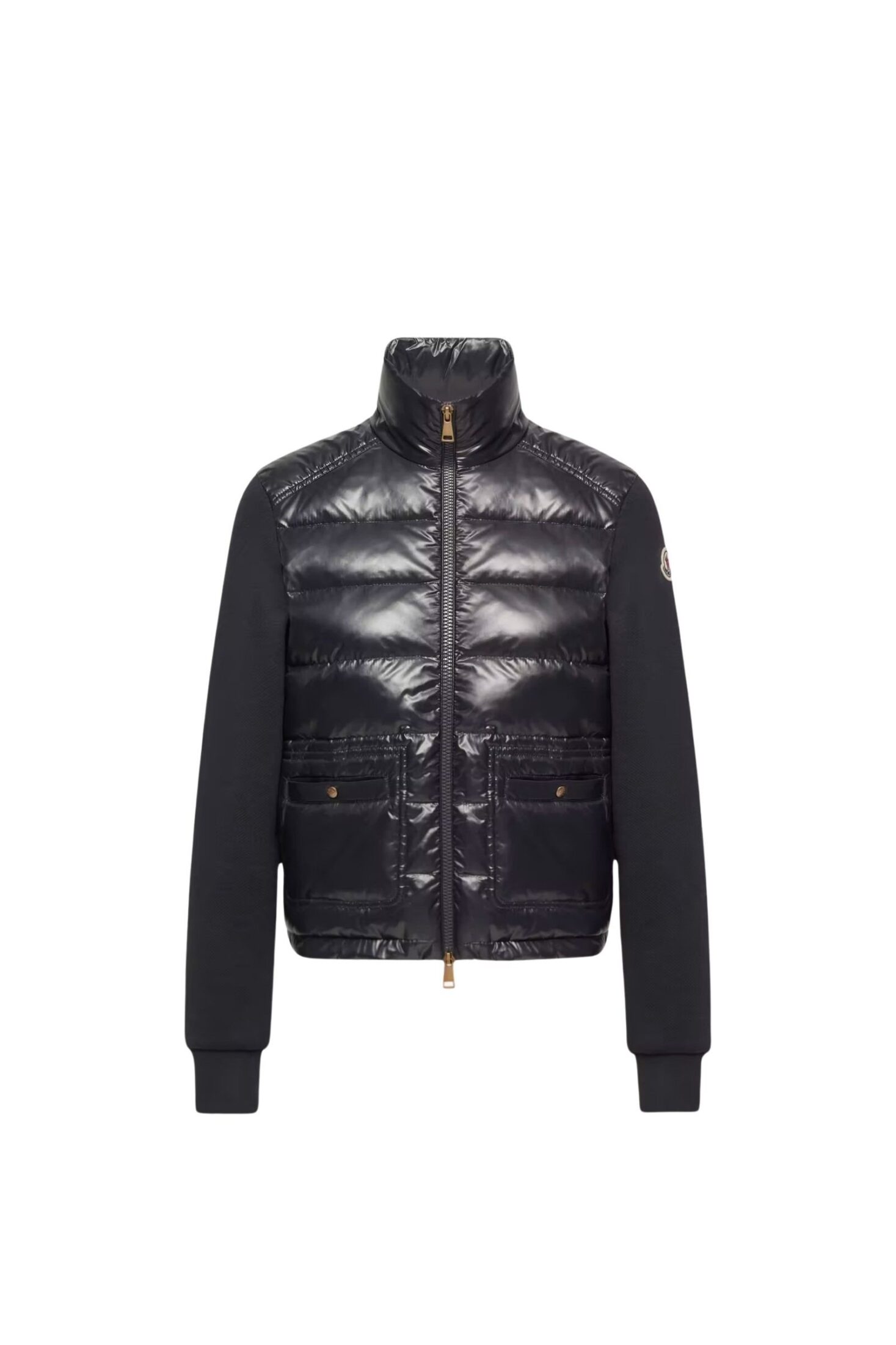 cotton-zip-up-sweatshirt-with-nylon-front-women-dark-blue-moncler-2 cotton-zip-up-sweatshirt-with-nylon-front-women-dark-blue-moncler-2
