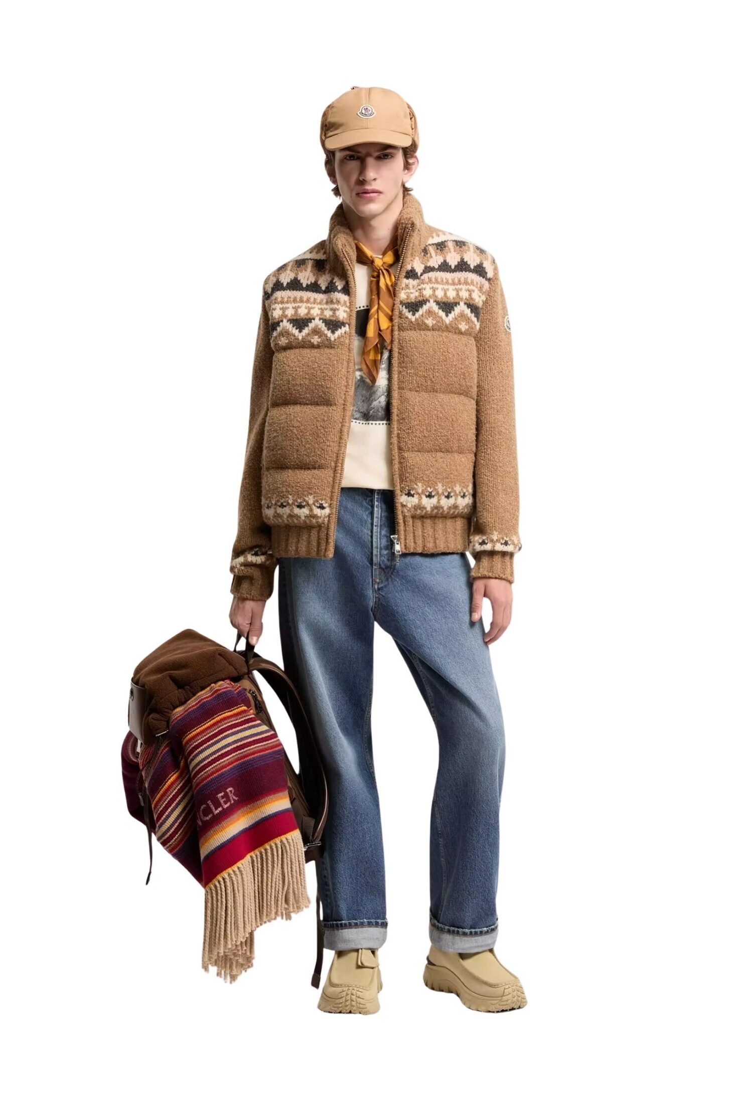 geometric-boucle-down-cardigan-men-light-brown-moncler-0 geometric-boucle-down-cardigan-men-light-brown-moncler-0