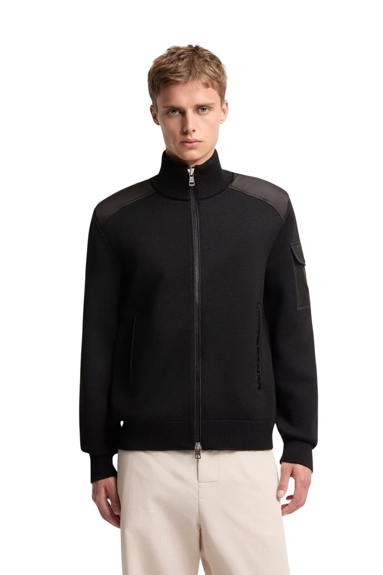 padded-wool-zip-up-cardigan-men-black-moncler-3 padded-wool-zip-up-cardigan-men-black-moncler-3