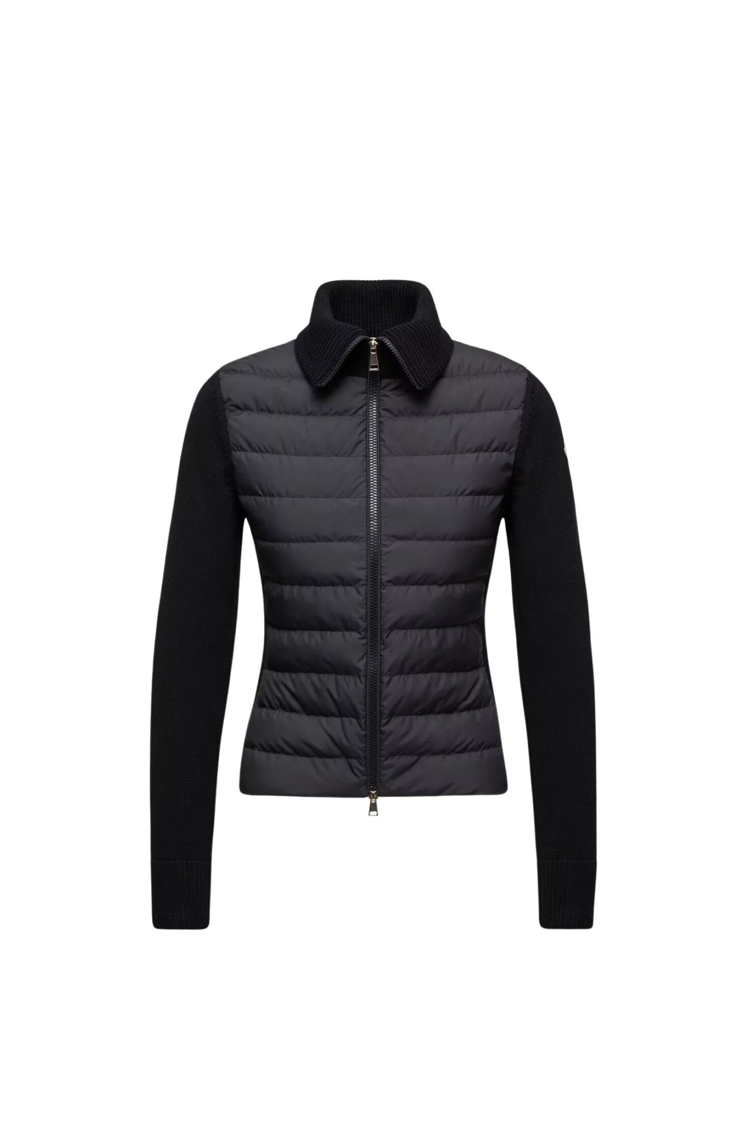 padded-zip-up-wool-cardigan-women-black-moncler-2 padded-zip-up-wool-cardigan-women-black-moncler-2