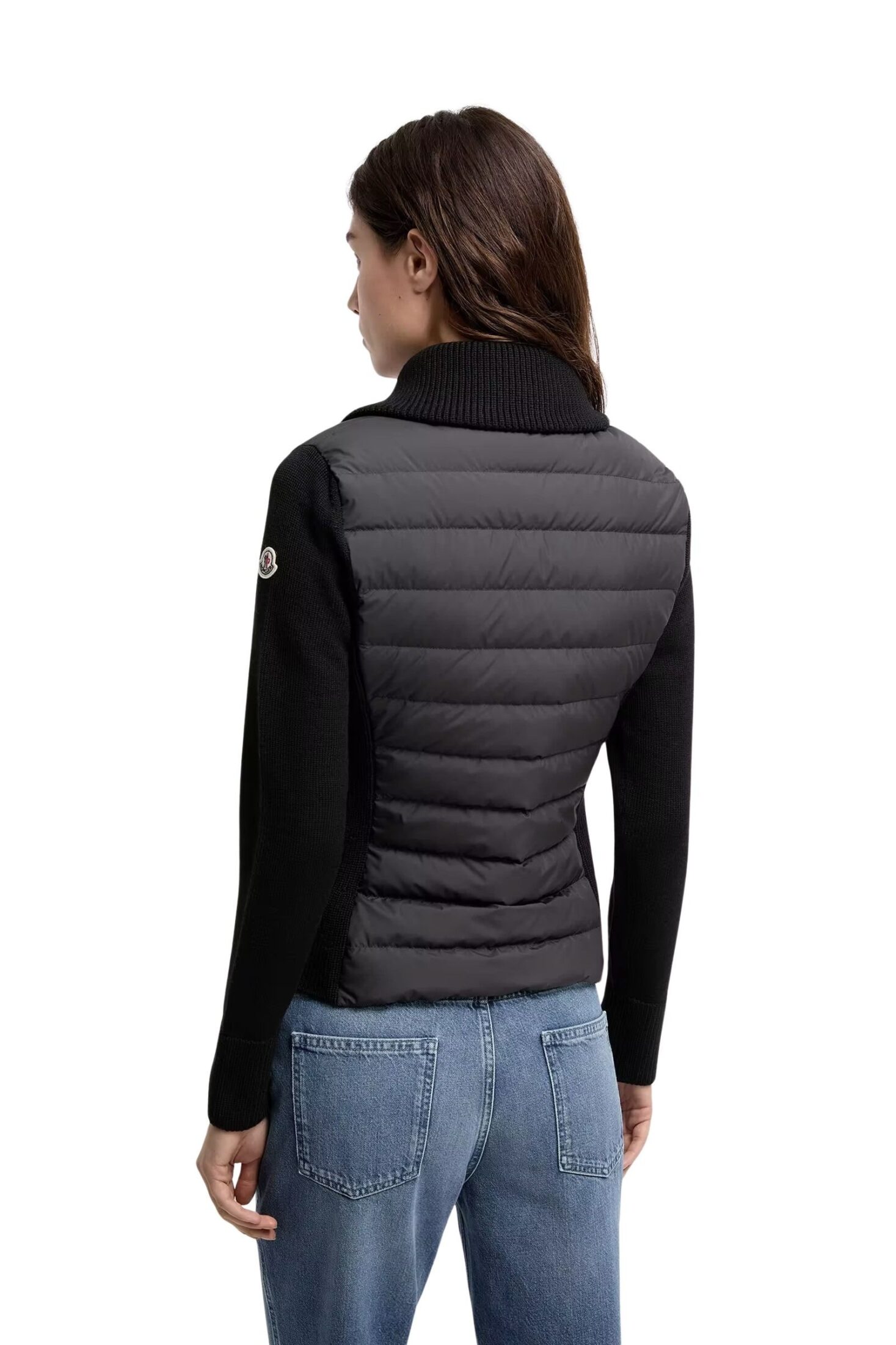 padded-zip-up-wool-cardigan-women-black-moncler-4 padded-zip-up-wool-cardigan-women-black-moncler-4