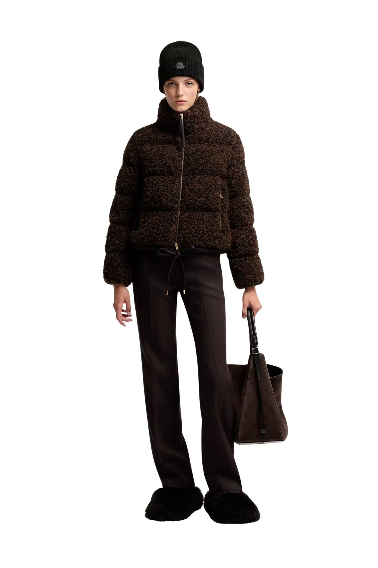 wool-blend-trosuers-women-brown-moncler-0 wool-blend-trosuers-women-brown-moncler-0